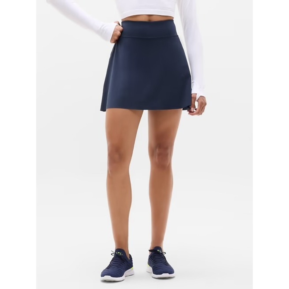 Athleta Ace Advantage 15.5" Skort Navy Blue Womens Large